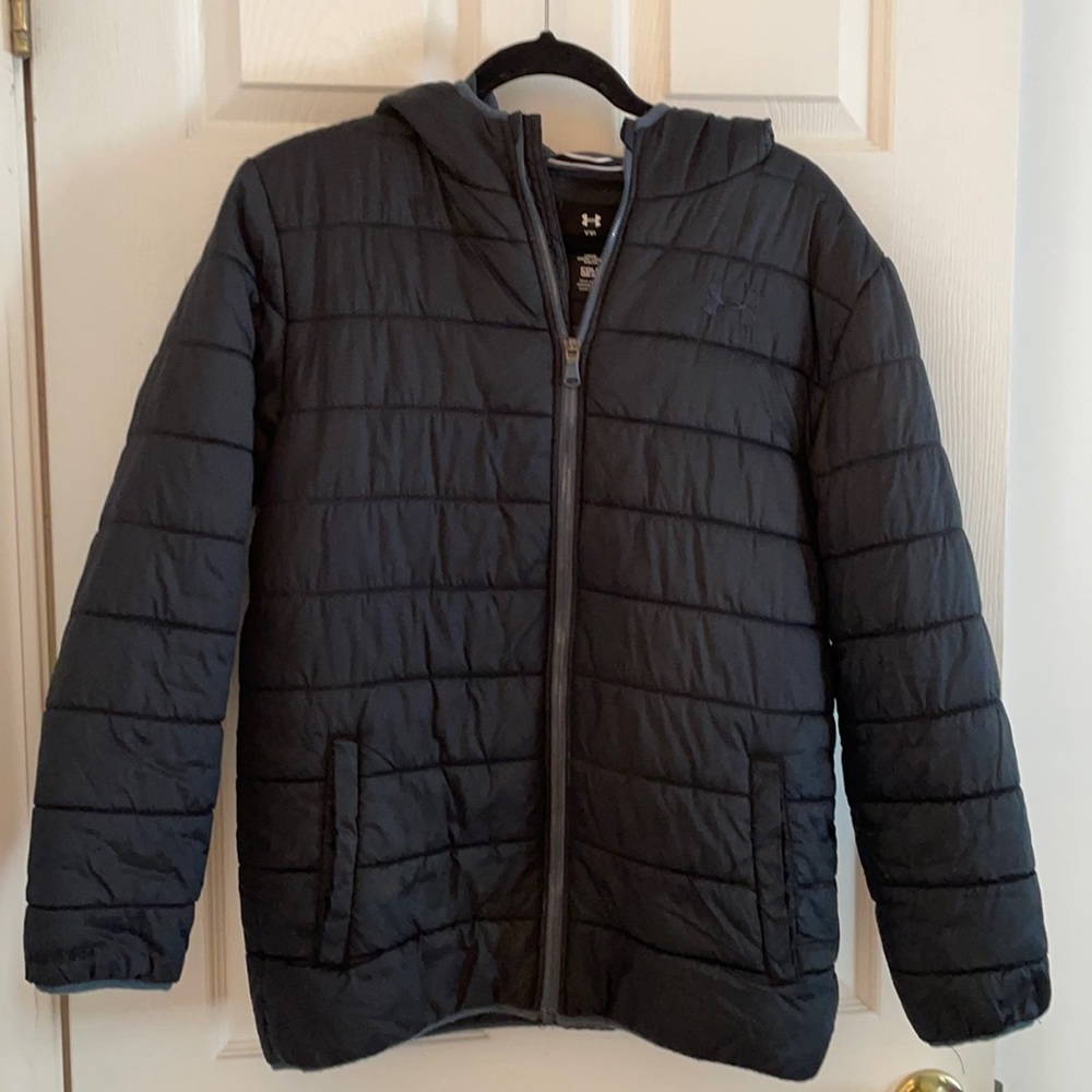 Boys under armor cold gear puffy jacket